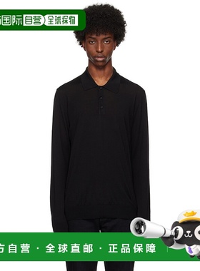 1h可退 潮奢 GOLDEN GOOSE 男士 黑色 Polo 衫 GMP01353P001041
