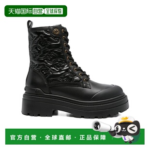 PINKO 黑色 女士靴子 AW2025 圆头短筒靴 SD0401T047Z99 1h可退