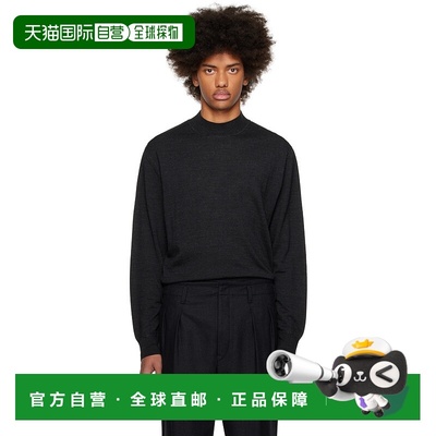 1h可退 潮奢 Lemaire 男士 灰色企领毛衣 TO1321LK087针织高领