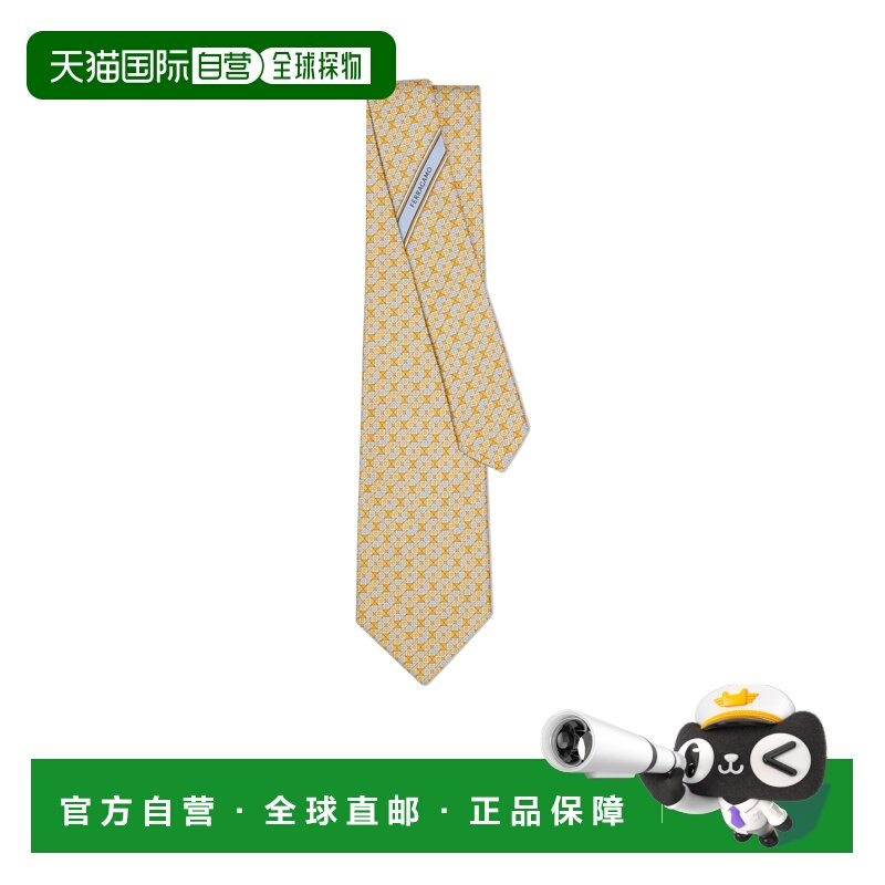 SALVATORE FERRAGAMO 男士领带 351316788951 SS2026,童装/婴儿装/亲子装,领带,淘宝优惠券,粉丝福利购,淘宝优惠卷