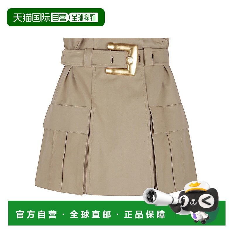 BALMAIN 女士半身裙 FF1LBA97CF690FKBEIGE AW2025