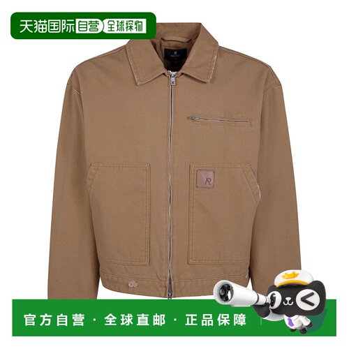 Represent 男士夹克 MLM100547IRISH SS2026 卡其色 支付后1h可退