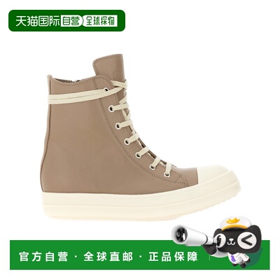 1h可退 奢淘 Rick Owens 系带高帮休闲鞋 女 RP01E7890LCO厚底