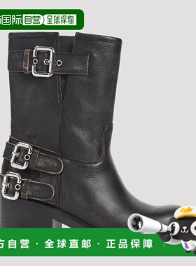 CHLOÉ 女士靴子 CHC25A12FSY001 AW2025 黑色 Chloe Boots