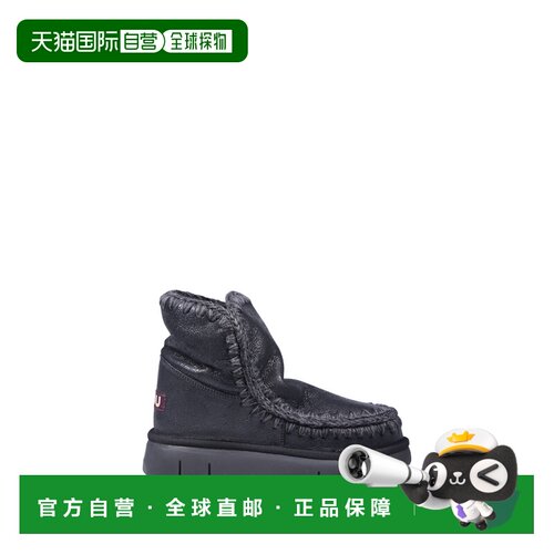 1h可退 MOU 女士靴子 FW531002BCBKG AW2023 黑色 ESKIMO 18 BOUN