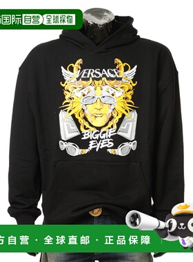 VERSACE 范思哲/男士朋克美杜莎潮连帽卫衣/10064811A04494帽衫