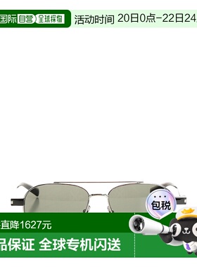 SAINT LAURENT 男士太阳镜 843061Y99658163 CO 银色