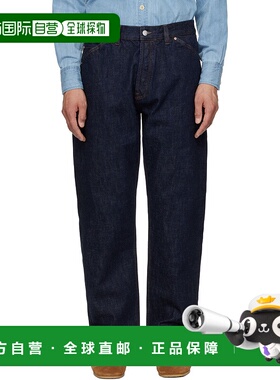 1h可退 潮奢 Drake's 男士 蓝色 Stone Wash 14.2oz Japanese Sel