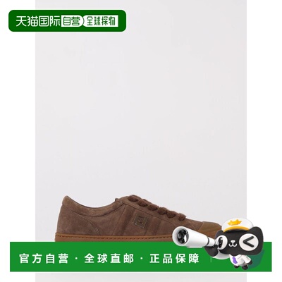 FENDI 男士运动鞋 7E1706QK9F0ZR0 SS2026 棕色 Sneakers Domino