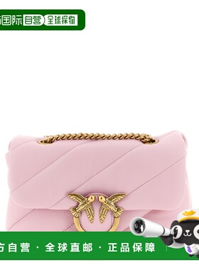 PINKO 女士斜挎包 100039A0F2P26Q SS2026 粉红色 LOVE PUFF MINI