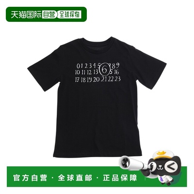 MM6 MAISON MARGIELA 男童T恤 M61020MM02YMM6T152UM6900短袖