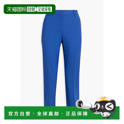 THEORY 希尔瑞 女士 Treeca 2 短款细脚弹力羊毛长裤 H0101234LUP