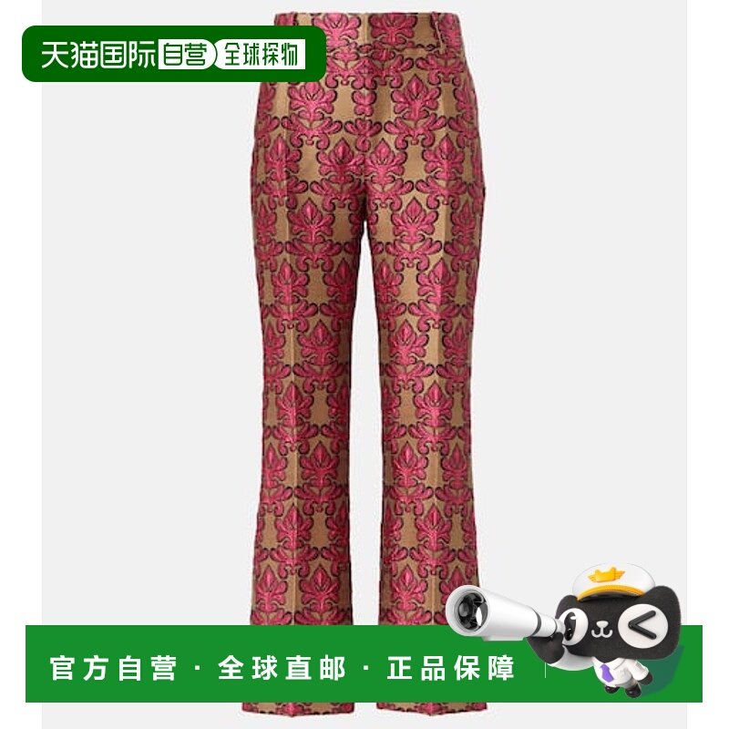 1h可退 潮奢 La Doublej 女士 Hendrix Herald 提花直筒长裤