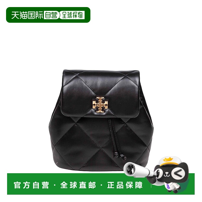 TORY BURCH 女士双肩包 170485001 CO 黑色 Kira Diamond Quilt M