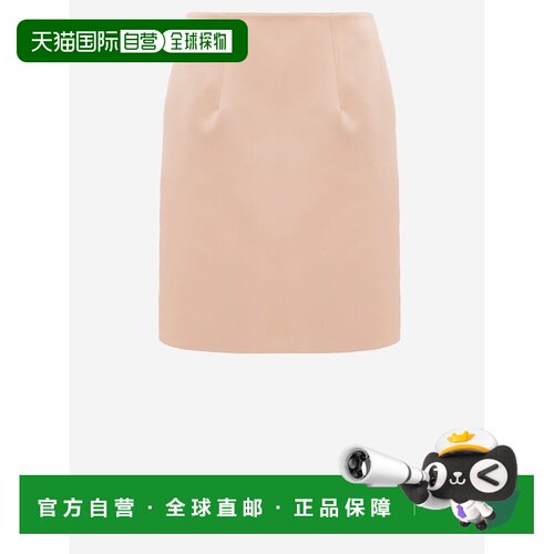 CHLOÉ 女士半身裙 CH26SJU192626K7 SS2026 米白色 Satin skirt