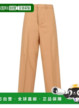 1h可退 潮奢 Ami Paris 男士 Ami 棕色裤子 HTR423WV0058