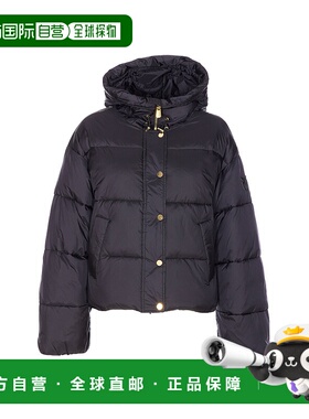 PINKO 女士羽绒服 105656A2TFZ99 AW2025 黑色 'Impasto' down ja