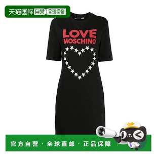 1h可退 MOSCHINO 女士半身裙 W5B4901E2124C74 SS2020 黑色