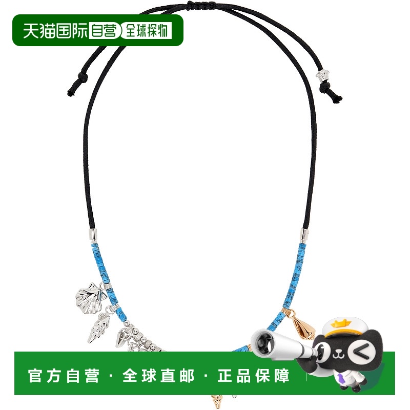 1h可退 潮奢 Versace 范思哲 女士 Icons De La Mer Beaded 项链