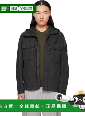 1h可退 潮奢 Stone Island 石头岛 男士 灰色 Q100012 Canvas Wea