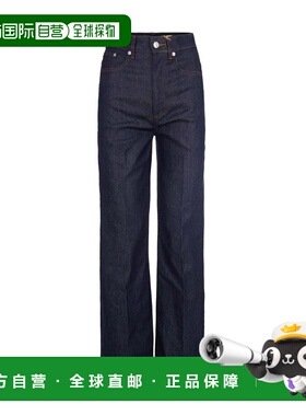 A.P.C女士牛仔裤COZZIF09243IAI直筒裤