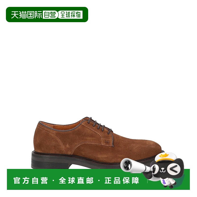 1h可退 潮奢 Hackett 男士 绑带鞋 brown棕色 舒适时尚男鞋德比鞋