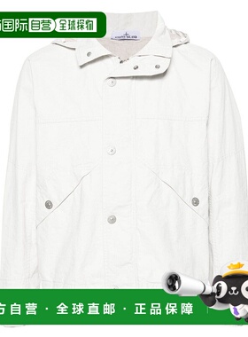STONE ISLAND 男士夹克 8015418X1V0001 AW2024 白色外套