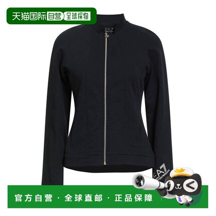 1h可退 潮奢 Ea7 女士 运动衫 black黑色 舒适时尚