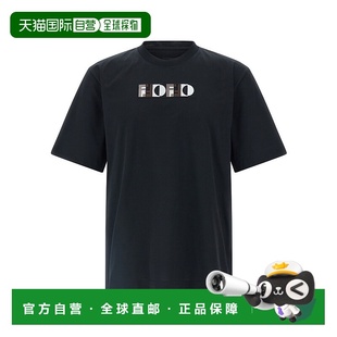 AW2025 FENDI FY0936AOZ3F0QA1 T恤 黑色 男士