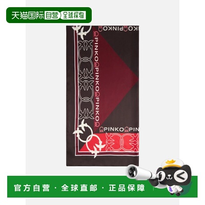 PINKO 女士围巾 106656A39MYR3 SS2026 花色 PINKO LIMBO FOULARD