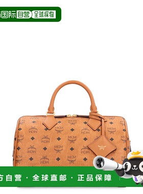 MCM 女士手提包 MWBFAEA01CO CO 棕色 Ella Boston Medium Handba