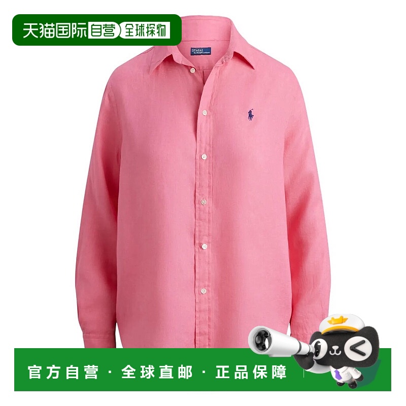 1h可退 POLO RALPH LAUREN 女士衬衫 211970730504 SS2026亚麻