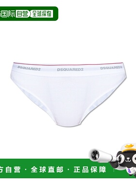 DSQUARED2 女士文胸 D8LL157900110 CO 白色 Briefs with logo