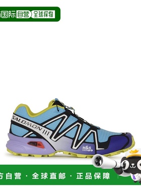 SALOMON 男士运动鞋 L47723100 SS2025 蓝色 Speedcross 3 运动鞋