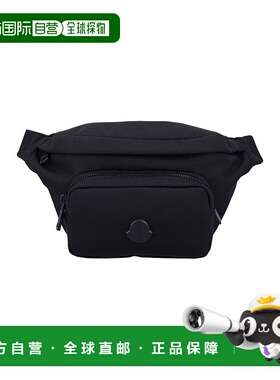 MONCLER 男士腰包 5M00005M6256999 SS2025 黑色 DURANCE BELT BA