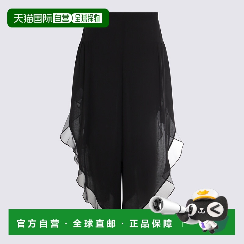 1h可退 VALENTINO 女士半身裙 6B0RB6E01MH0NO SS2025 黑色