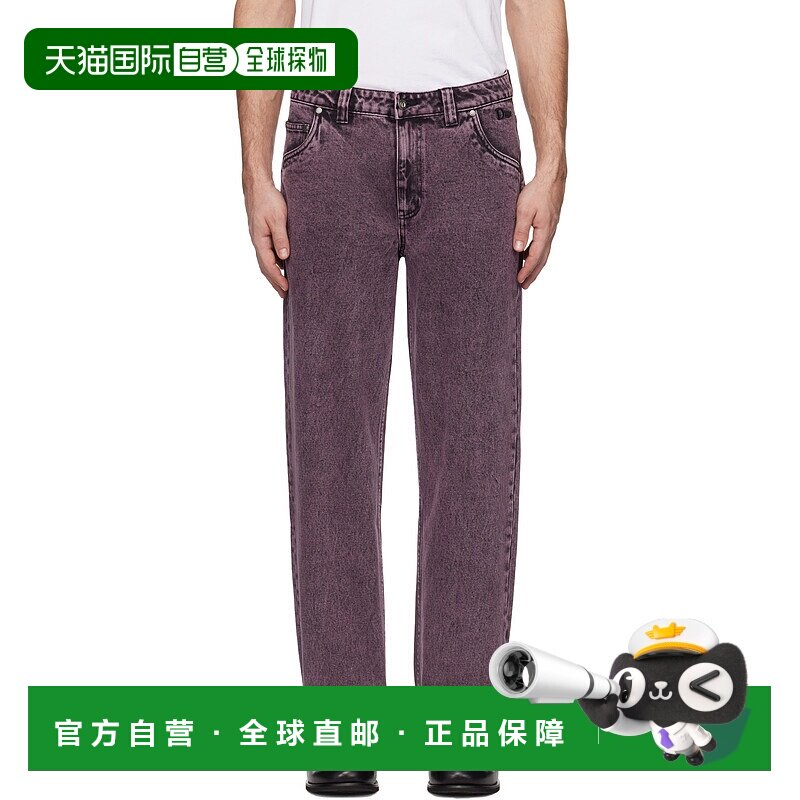 1h可退 潮奢 Dime 男士 紫色 Classic Relaxed 牛仔裤 DIMEHO2414