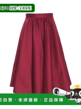 MAX MARA 女士半身裙 FARNETO003 AW2025 红色 喇叭形半身裙