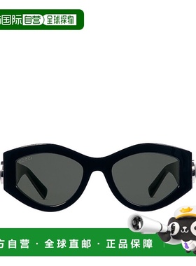 1h可退 潮奢 Gucci 古驰 女士 椭圆形镜框太阳眼镜 840002J0740
