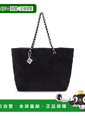 TORY BURCH 女士手提包 1693850001 AW2025 黑色 Shopper bag 