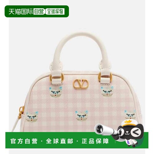 valentino华伦天奴Gingham女士托特包