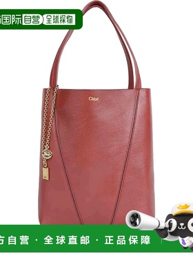 CHLOÉ 女士手提包 CHC25SS811N846 AW2025 红色 Chloe Spin Tote