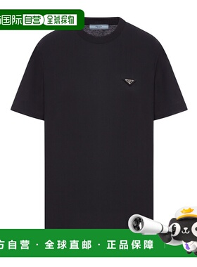 PRADA 女士T恤 3583815ZGSOOOF0002 AW2025 黑色 短袖T恤