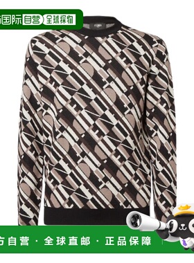 FENDI 男士针织衫 FZX091AVO1F05AE AW2025 花色 GIROCOLLO长袖