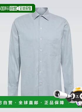 1h可退 潮奢 Loro Piana 诺悠翩雅 男士 Andre 棉质衬衫 001149