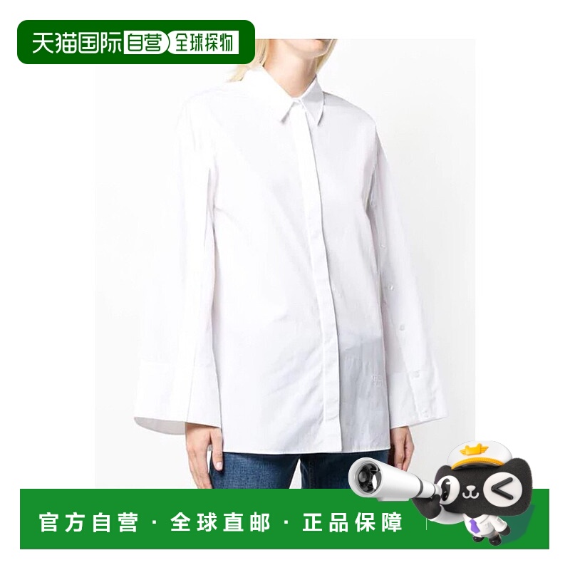 1h可退 KENZO 女士衬衫 F862CH1825AP01 SS2021 蓝色长袖