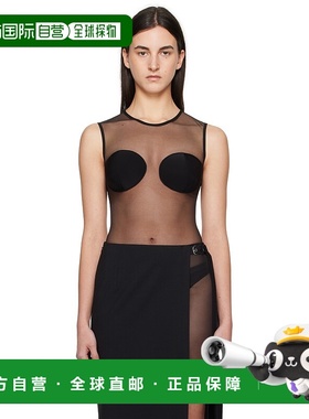 1h可退 潮奢 Nensi Dojaka 女士 黑色 Padded Bra Sleeveless She