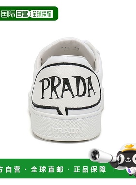 【99新未使用】PRADA 女士运动鞋 1E779I3KE5F0009 SS2018 白色