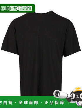 RICK OWENS 男士T恤 RU02E1232JR09 AW2025 黑色 ‘Shielding’ s