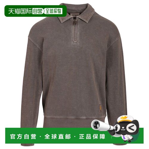 CARHARTT WIP 男士卫衣 I03689347GD AW2026 棕色 Harper Polo